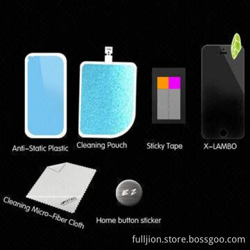 2.5D curved tempered glass screen protector for HTC One